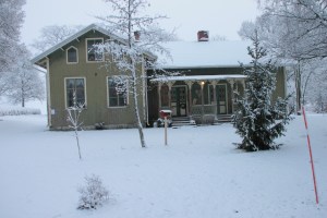 Broby Skola i vinterskrud